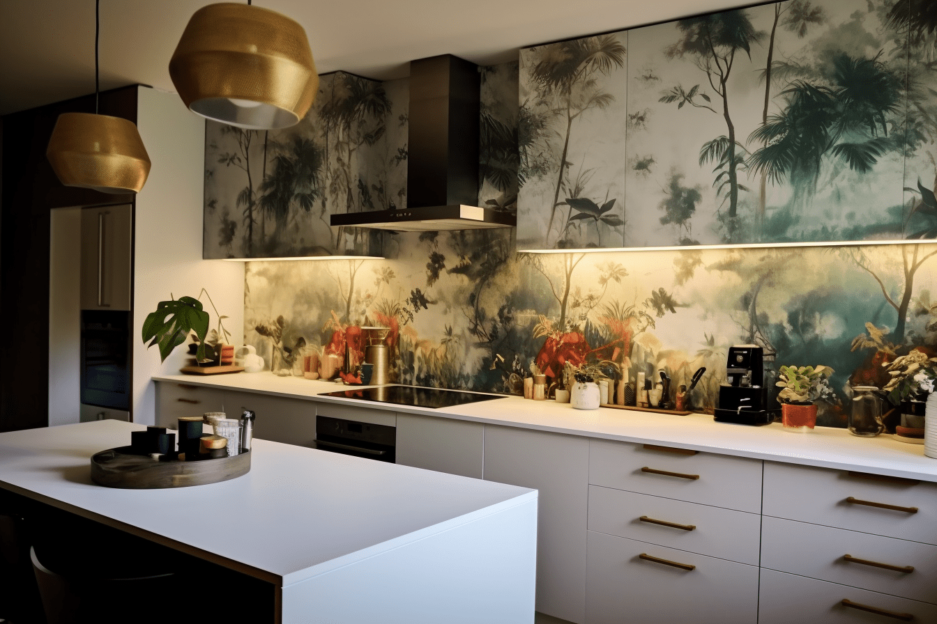 Comment choisir le papier peint panoramique parfait pour votre cuisine ...