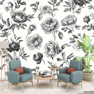 Papier Peint Panoramique Floral