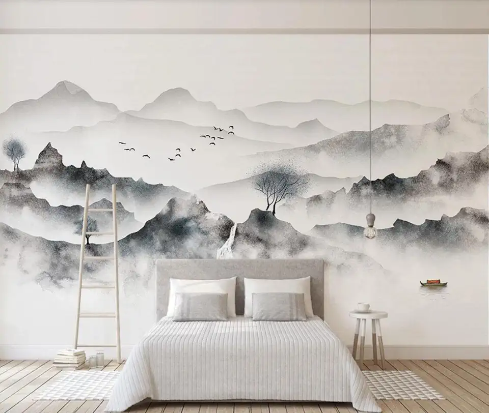 Papier Peint Montagne 3D