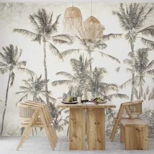 Papier Peint Soie Tropicale