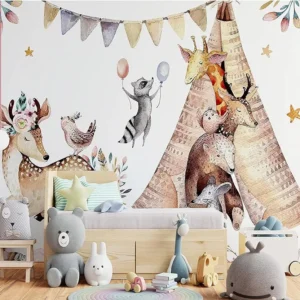 Papier Peint Panoramique Cerf