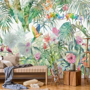 Papier Peint Jungle Personnalisable